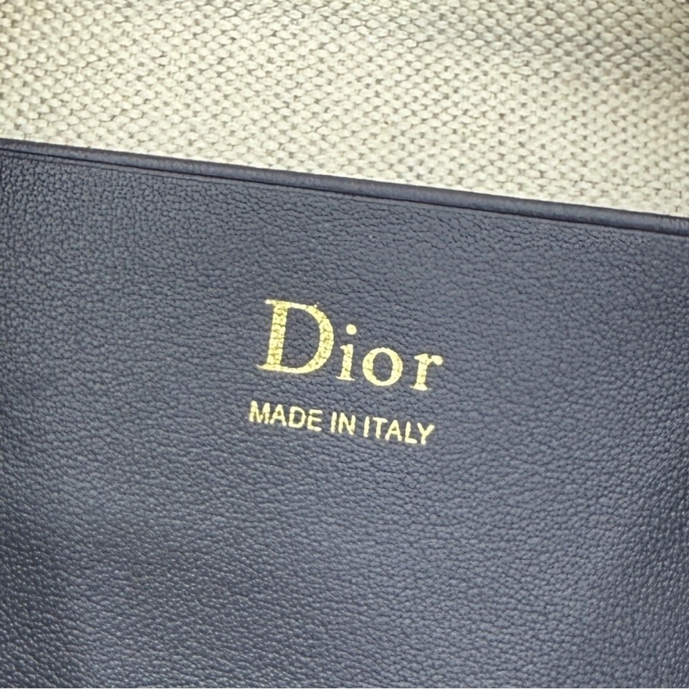 Dior Oblique Canvas Chain Clutch with Bow - Picture 9 of 9